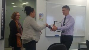 Farewell and Thank you to Branch President Ed Pember - Nov 2015.