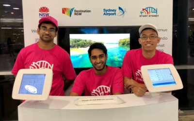 Student Stories: Volunteering at the Welcome Desk!