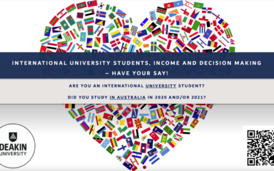 Did you study in Australia in 2020 or 2021?