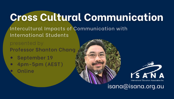 ISANA VicTas | Sept 19 | Online