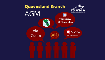 ISANA Queensland | Nov 17 | Online